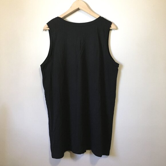 D/C Jeans Modern Black Jersey Sleevele Girlfriend Shirt - Picture 2 of 12